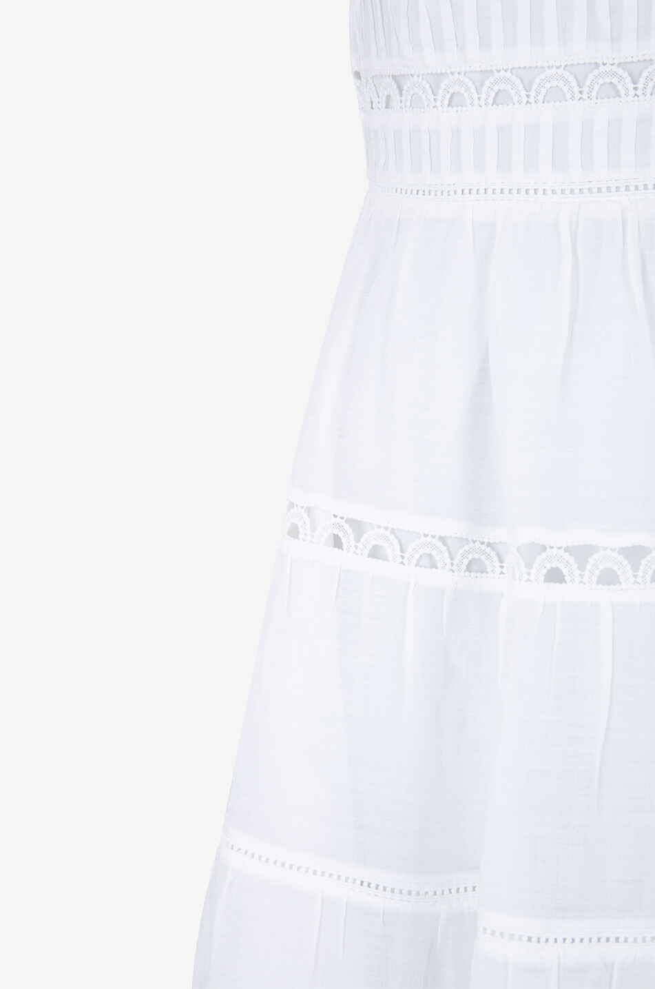 Midi-Trägerkleid aus Ramie Lucien