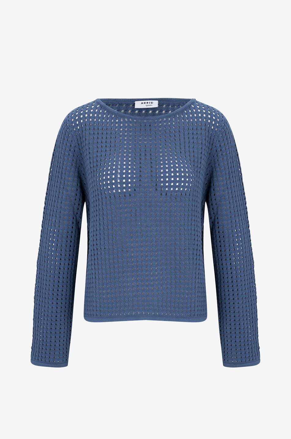 Pullover aus Baumwolle mit Lochmuster