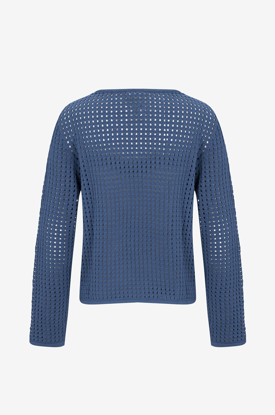 Pullover aus Baumwolle mit Lochmuster