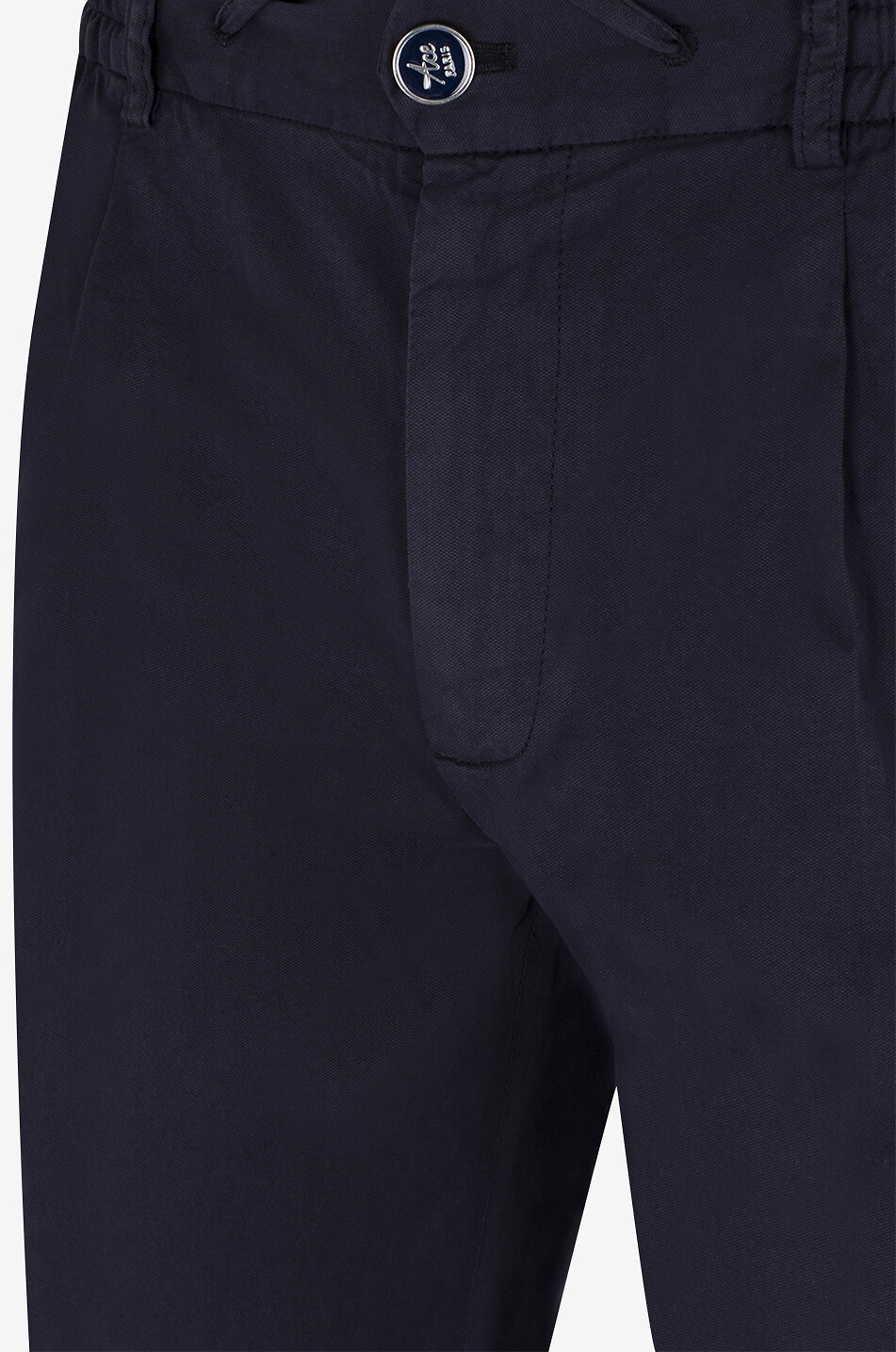 ACE DENIM Jogger-Hose mit Bundfalten AD 39 Herren DUNKELBLAU 4