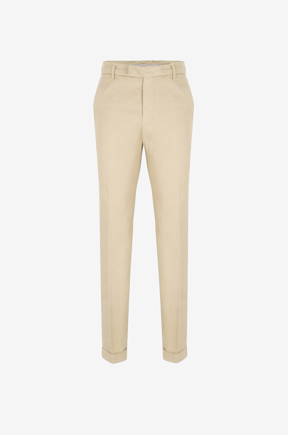 Slim-Fit Chinohose aus Lyocell