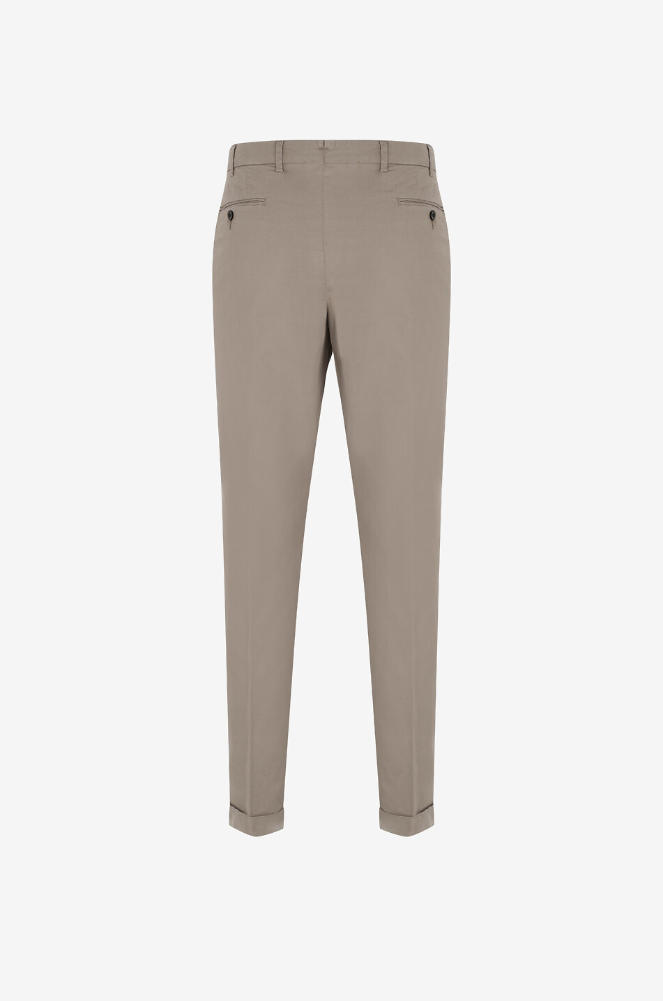 BONGÉNIE Pantalon chino slim en lyocell Homme MARRON 2