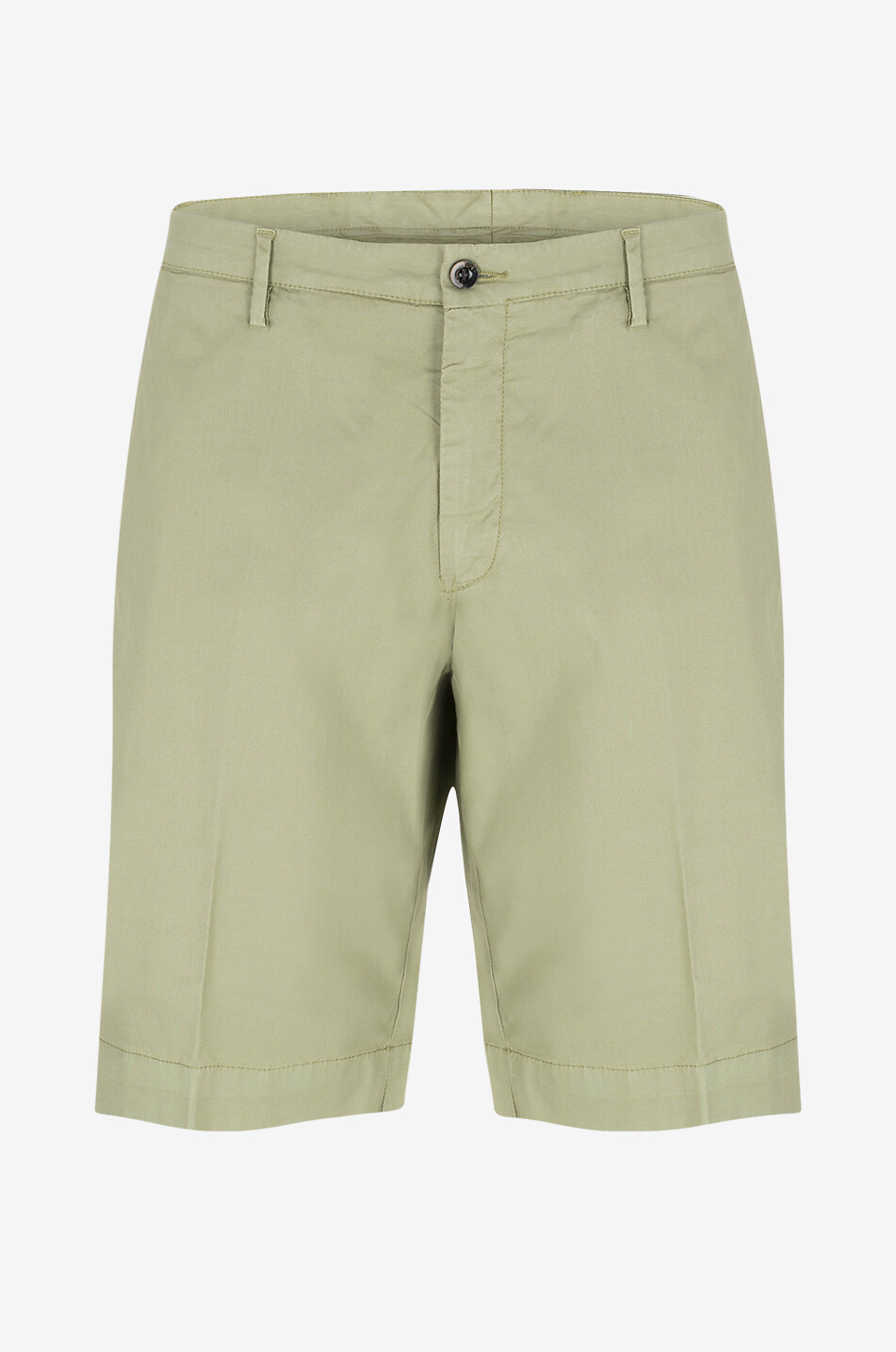 BONGÉNIE Lyocell Bermuda shorts Men LIGHT GREEN 1