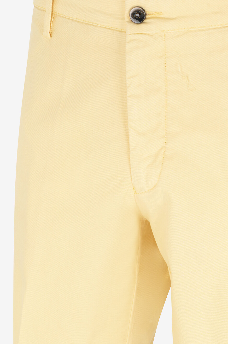 BONGÉNIE Lyocell Bermuda shorts Men MEDIUM YELLOW 3