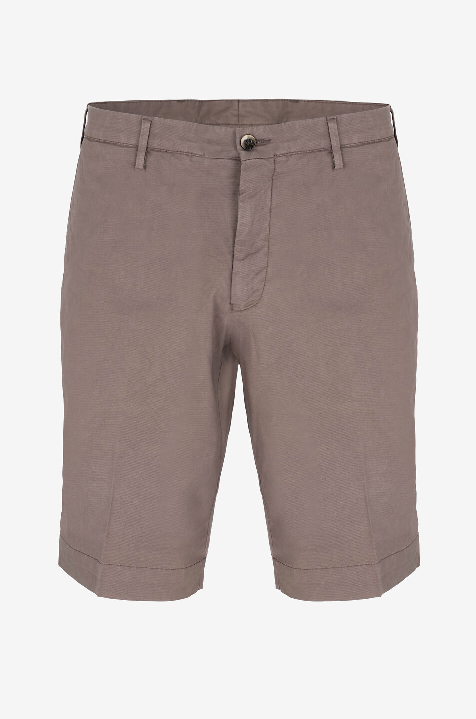 BONGÉNIE Bermuda en lyocell Homme MARRON MOYEN 1