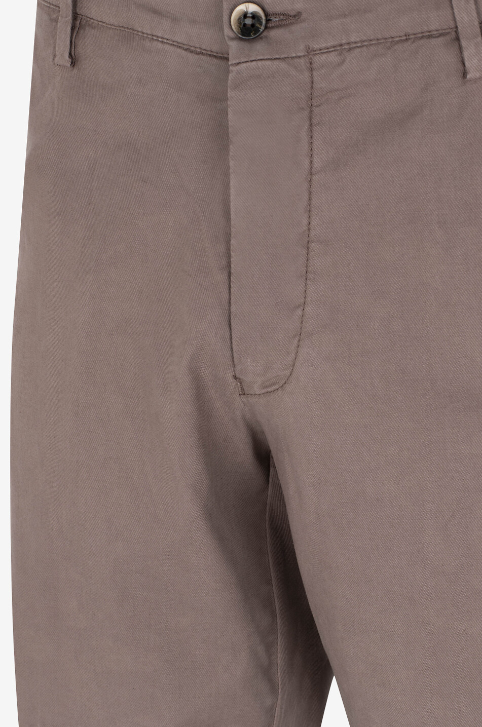 BONGÉNIE Bermuda en lyocell Homme MARRON MOYEN 3
