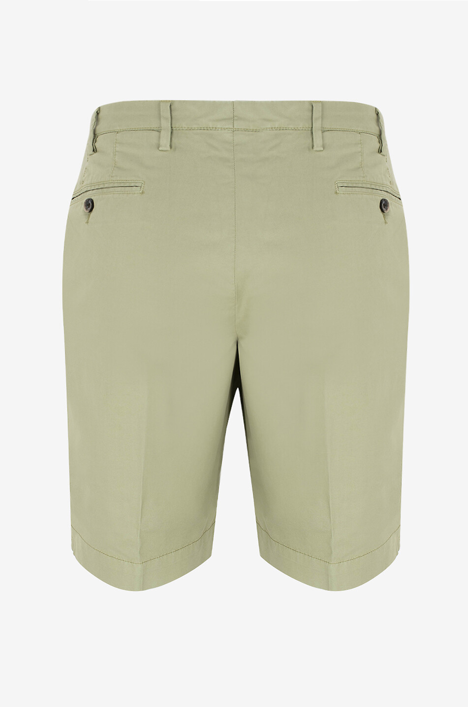 BONGÉNIE Lyocell Bermuda shorts Men LIGHT GREEN 2