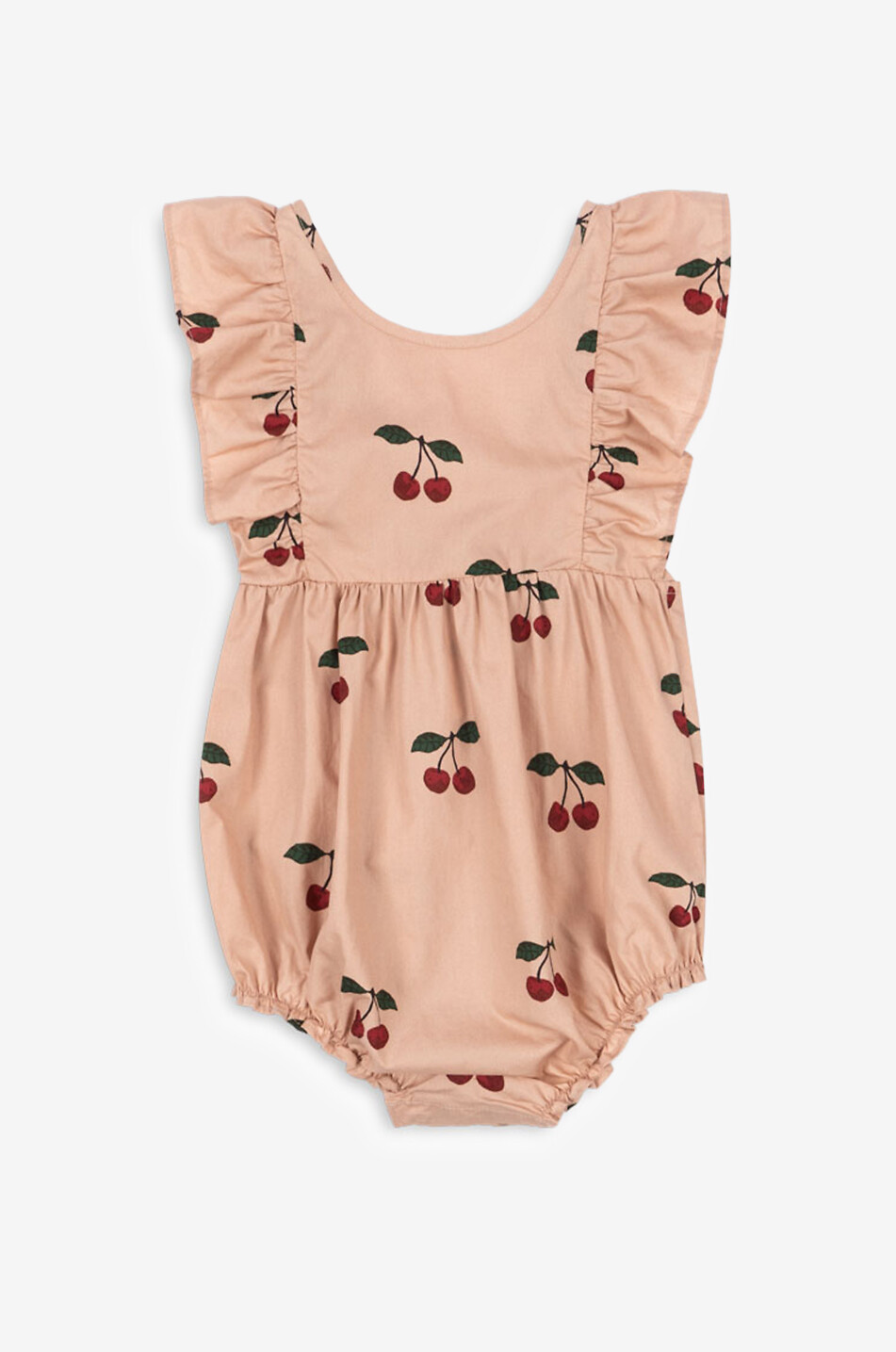 KONGES SLØJD Verbena Ma Grande Cerise baby organic cotton playsuit Baby PINK 1