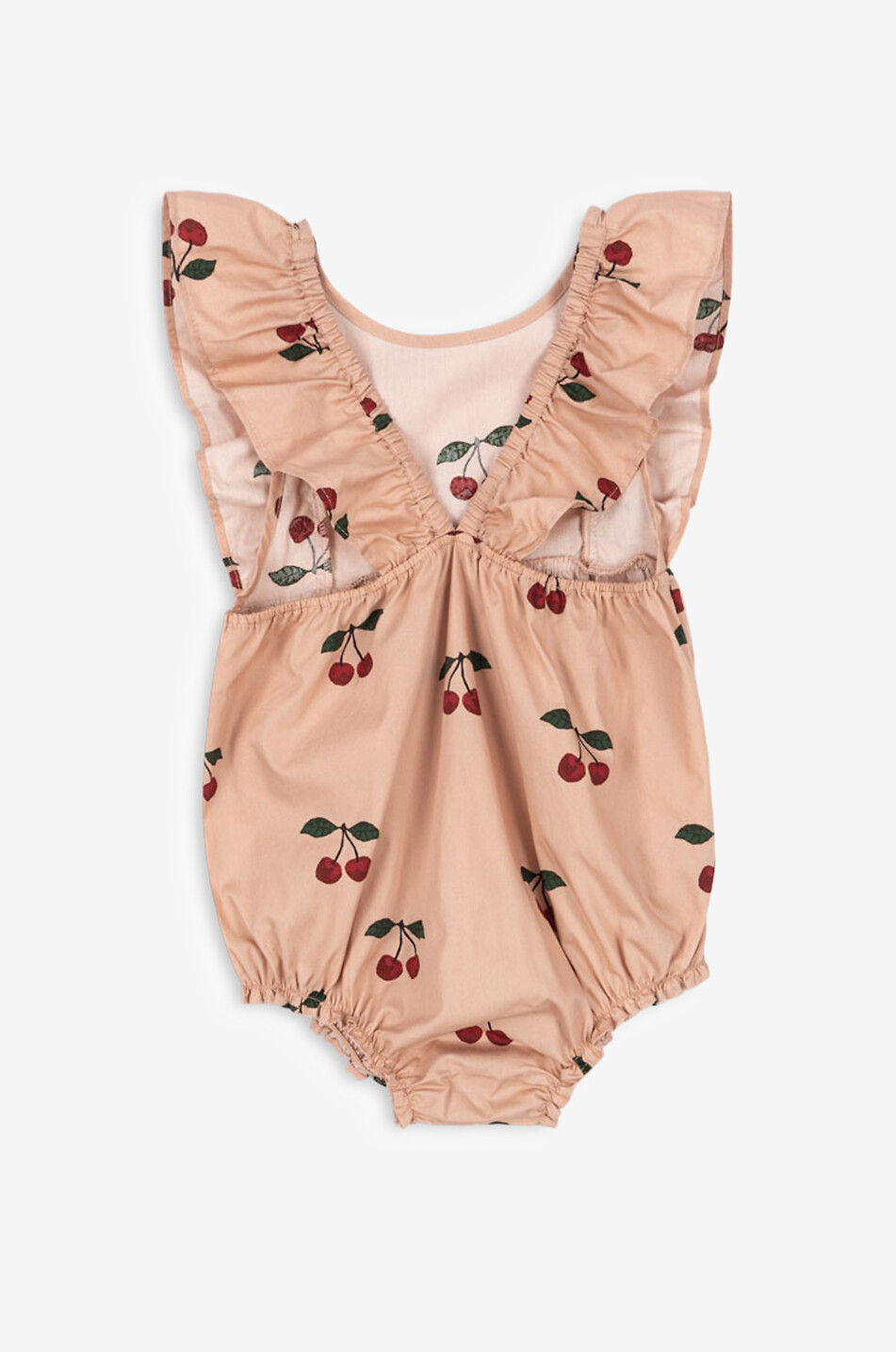 KONGES SLØJD Verbena Ma Grande Cerise baby organic cotton playsuit Baby PINK 3