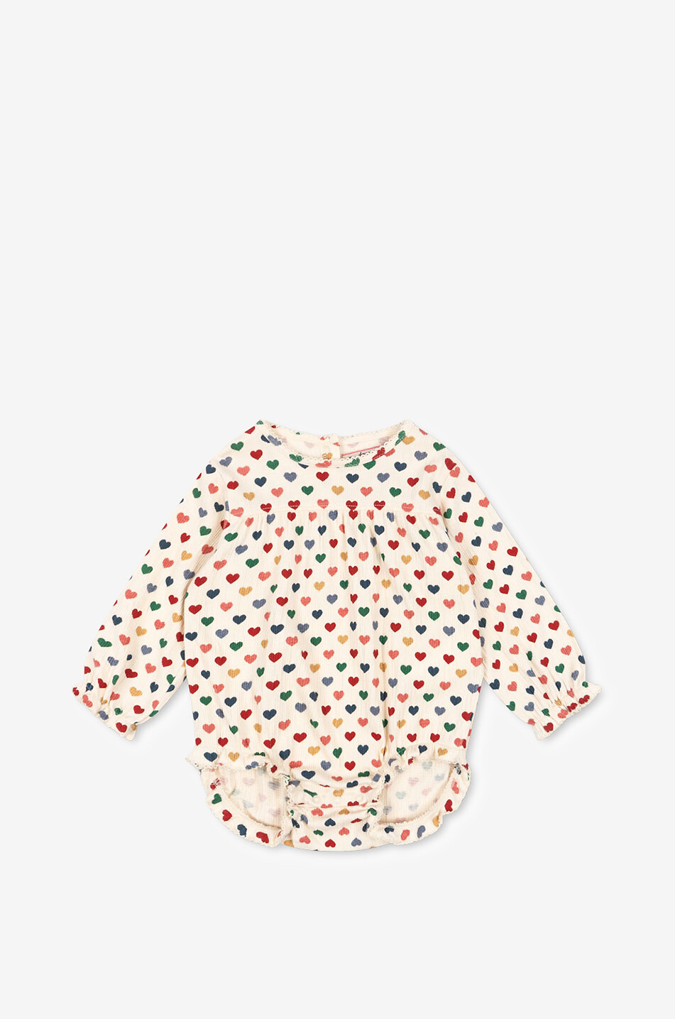 KONGES SLØJD Barboteuse bébé en jersey Chleo Coeur Bébé MULTICOLORE 2