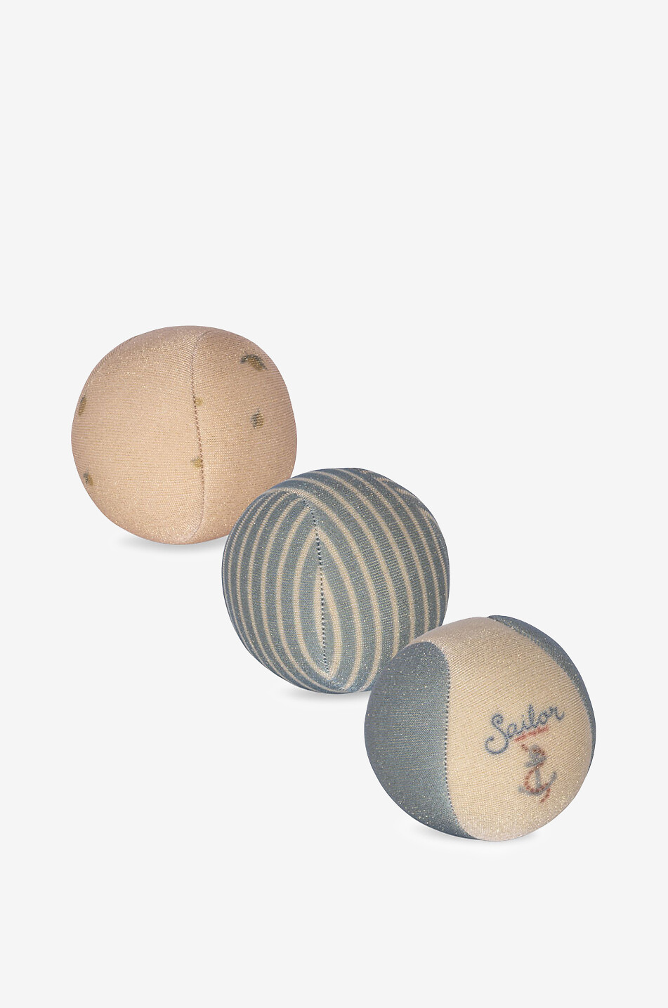 KONGES SLØJD Dreiteiliges Kinder-Strandballset Lemon Unisex BUNT 1