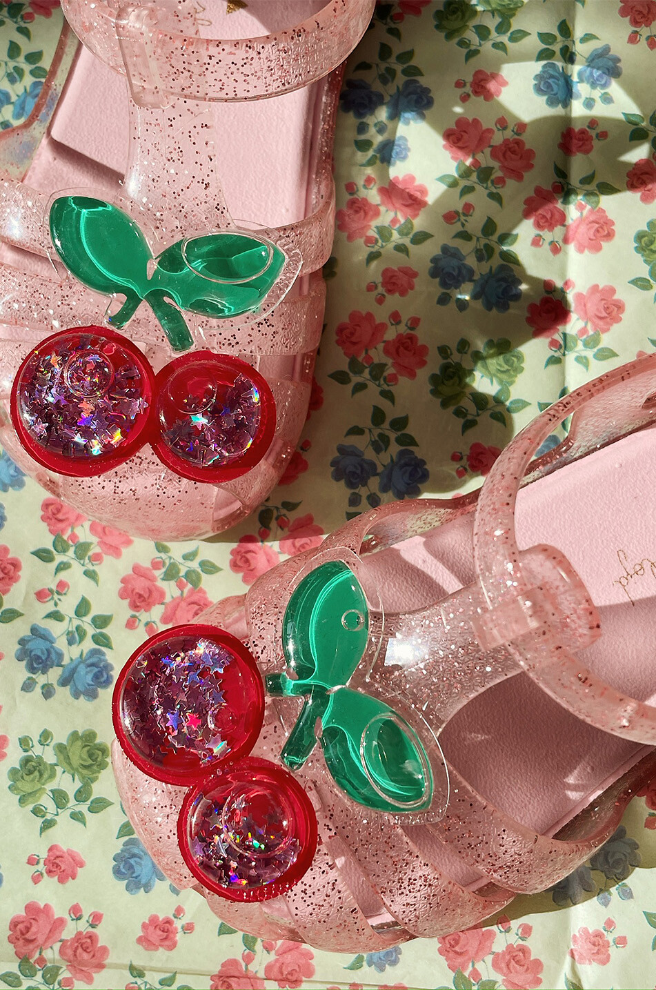 KONGES SLØJD Lilo girls' glitter beach sandals Girl PINK 5