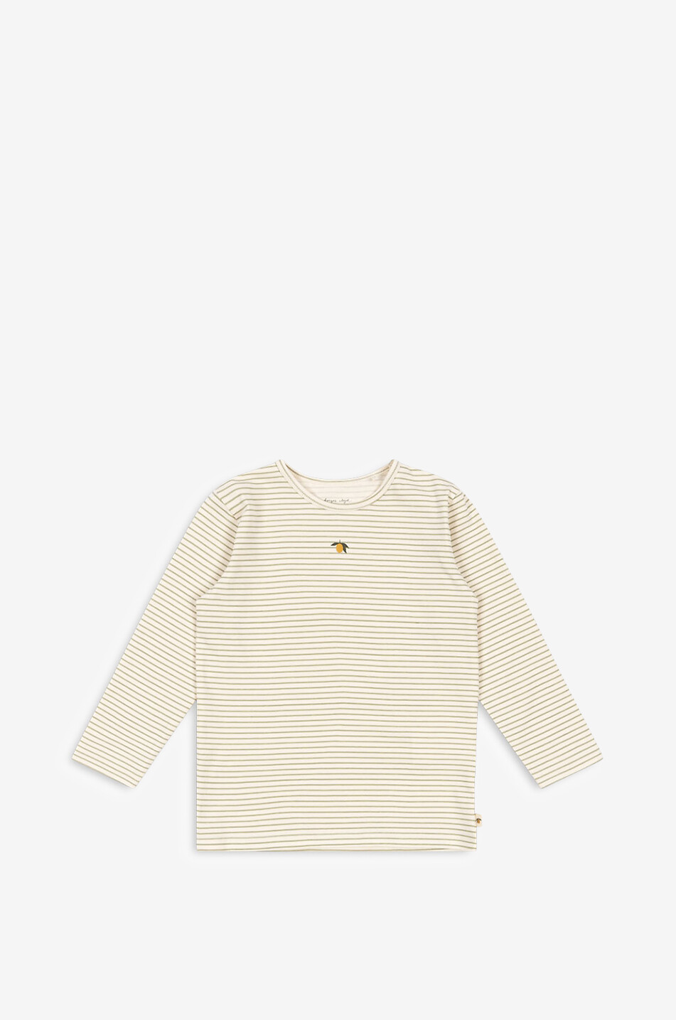 KONGES SLØJD Basic Blouse Tea Stripes children's long-sleeved T-shirt Girl BEIGE 1