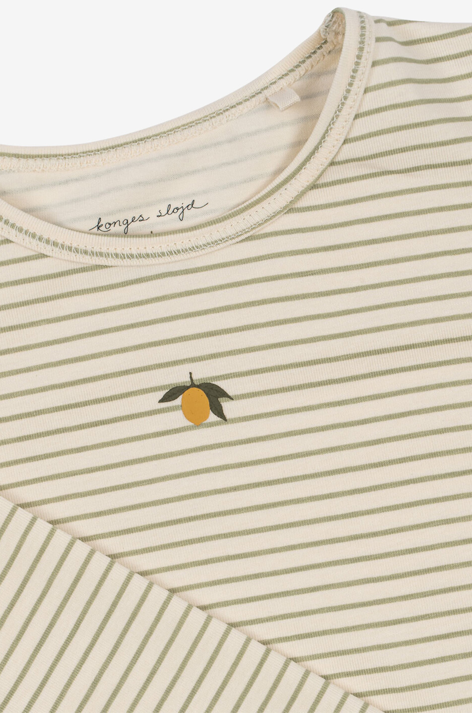 KONGES SLØJD Basic Blouse Tea Stripes children's long-sleeved T-shirt Girl BEIGE 2
