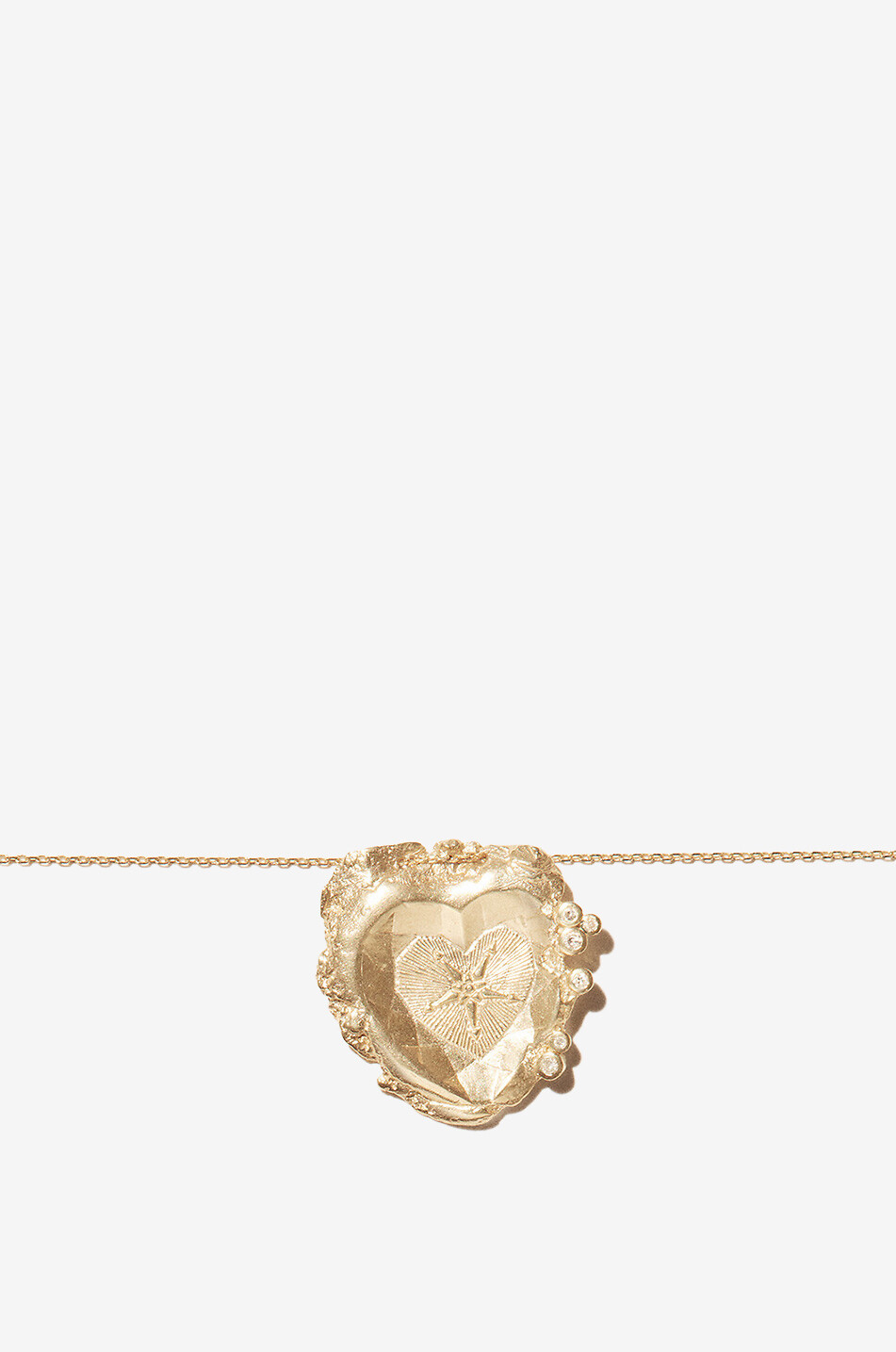 PASCALE MONVOISIN Gelbgoldhalskette mit Diamanten Chiara Damen GOLDEN 1