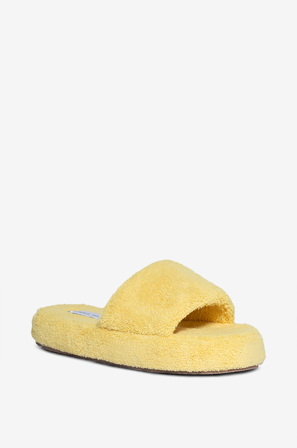 LAURENCE TAVERNIER Mule slippers in terry cotton Women YELLOW 1