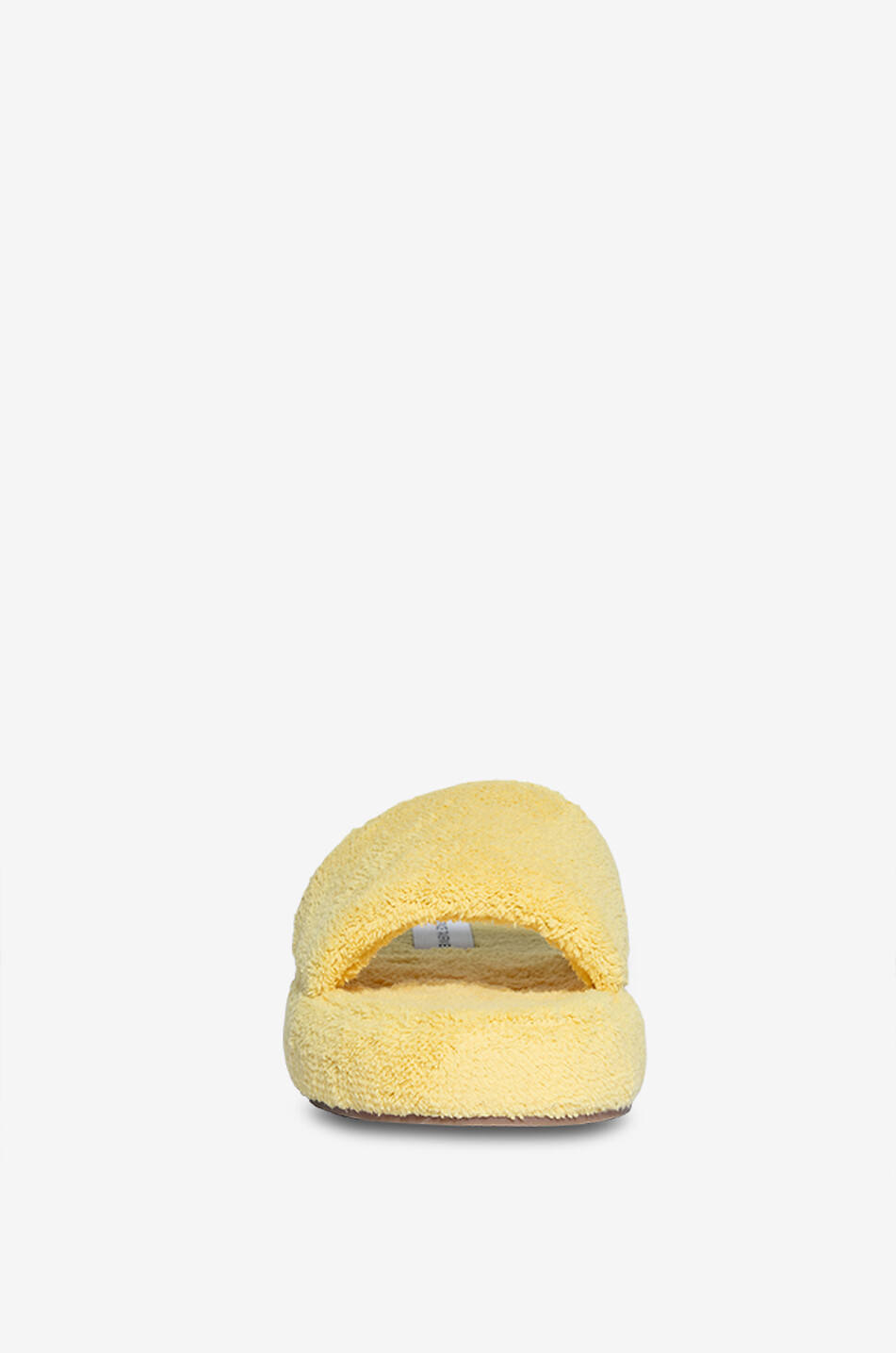 LAURENCE TAVERNIER Mule slippers in terry cotton Women YELLOW 2