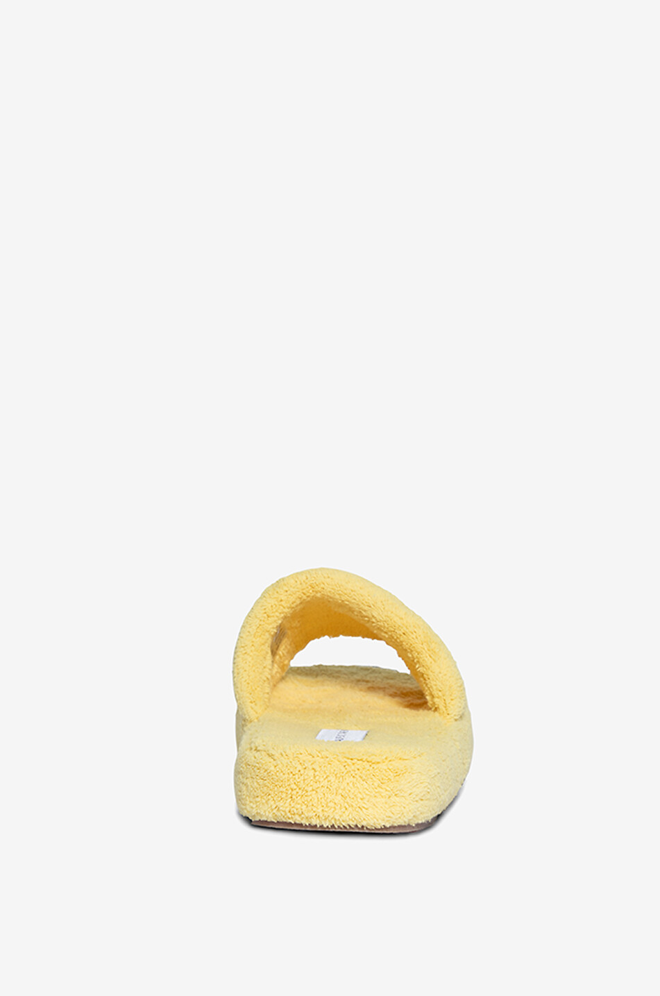 LAURENCE TAVERNIER Mule slippers in terry cotton Women YELLOW 4