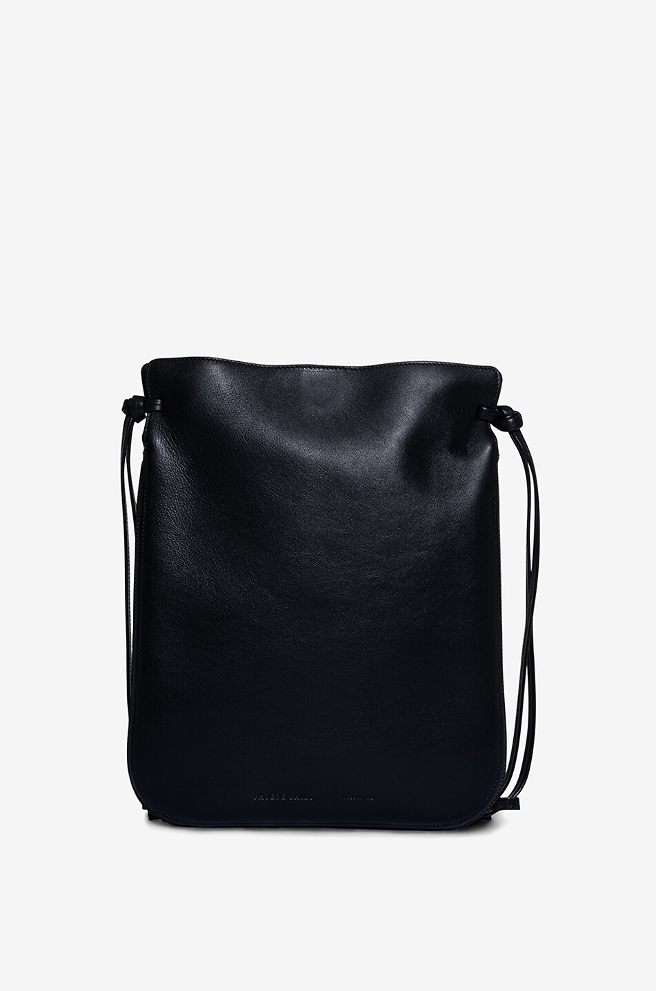 Gig Tie Pouch Small soft leather shoulder bag
