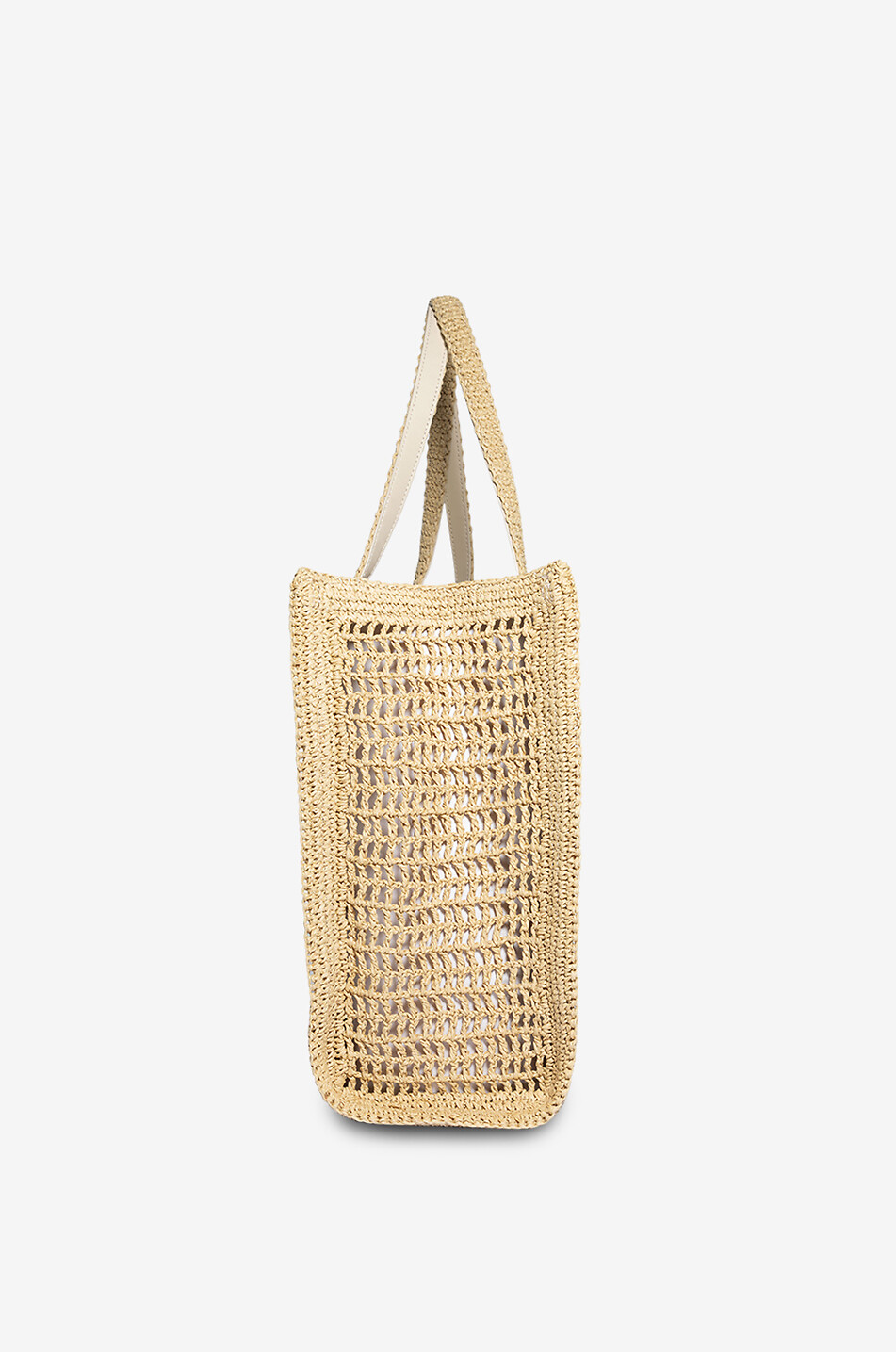 TORY BURCH Häkel-Shopper aus Bast Ella Large Damen BEIGE 4