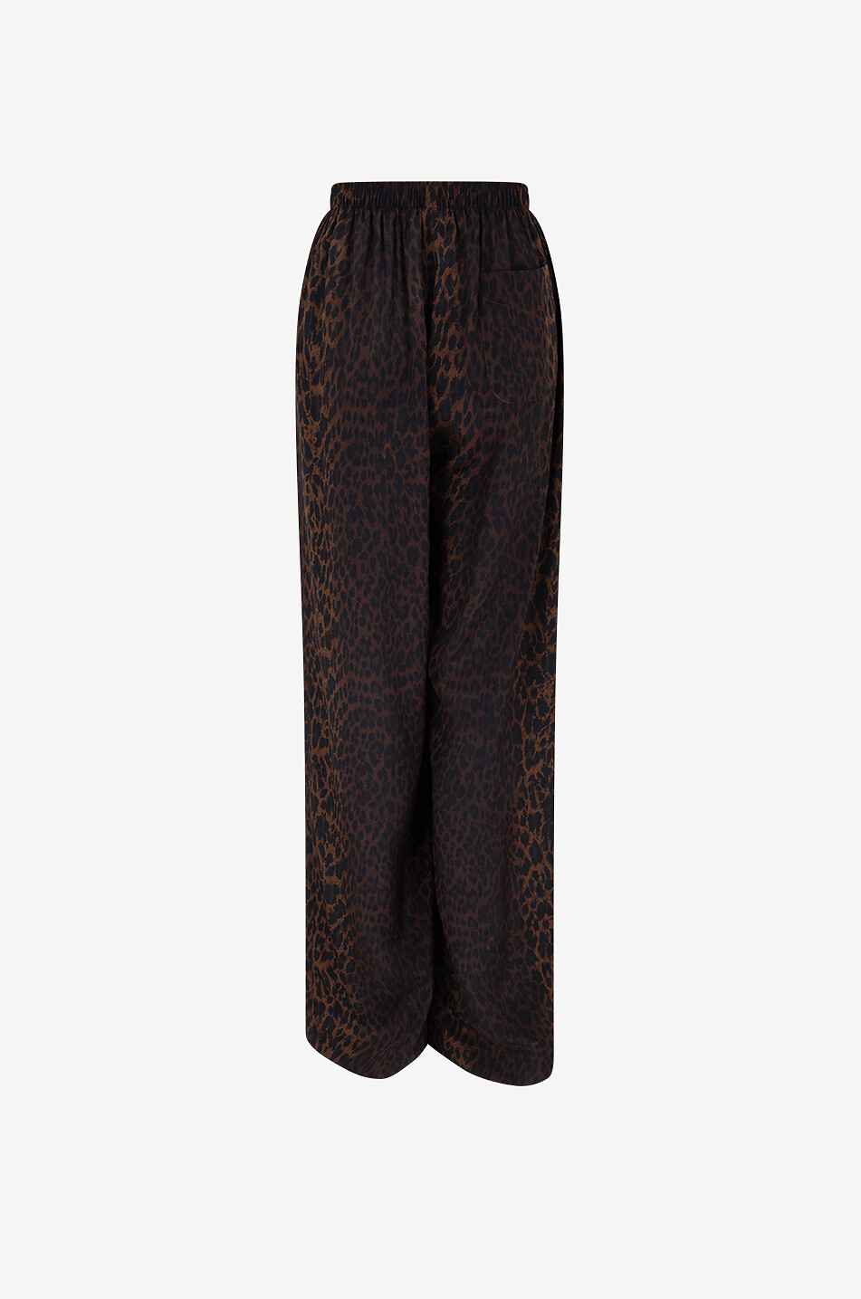 BALENCIAGA Pyjama Pants wide-leg leopard print pyjama trousers Women BROWN 2