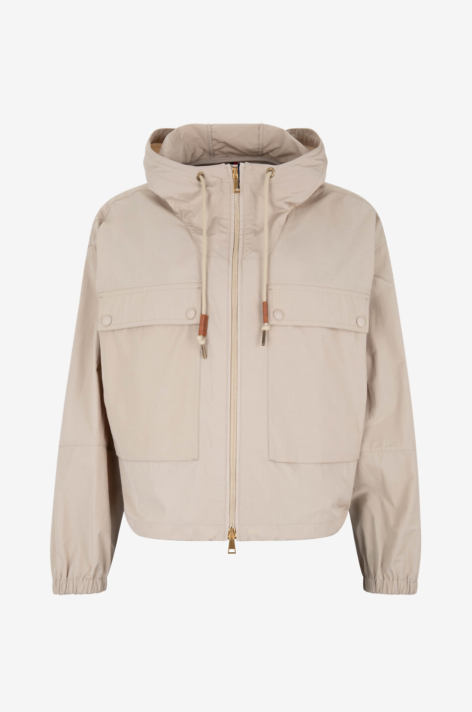 MONCLER Sauvan lightweight hooded boxy parka Women BEIGE 1