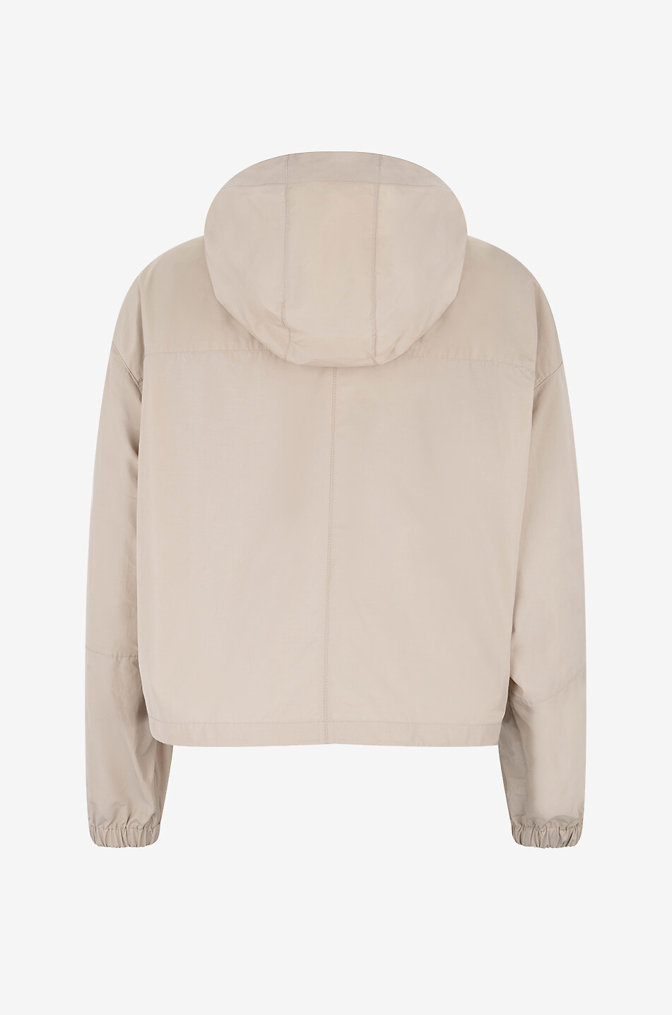 MONCLER Sauvan lightweight hooded boxy parka Women BEIGE 2