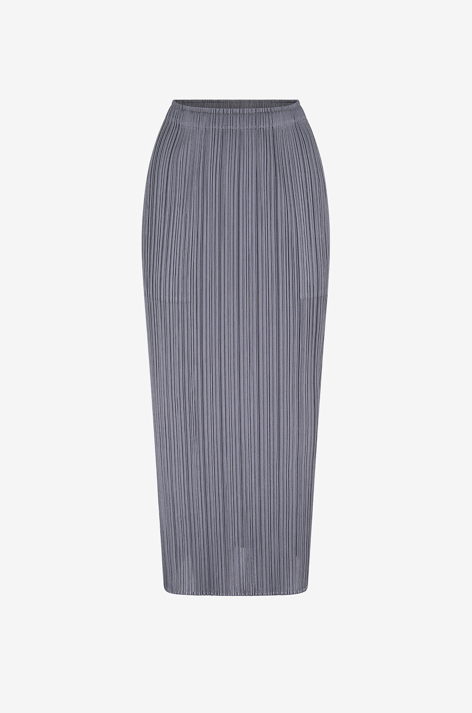 PLEATS PLEASE Basics pleated pencil skirt Women GREY 1