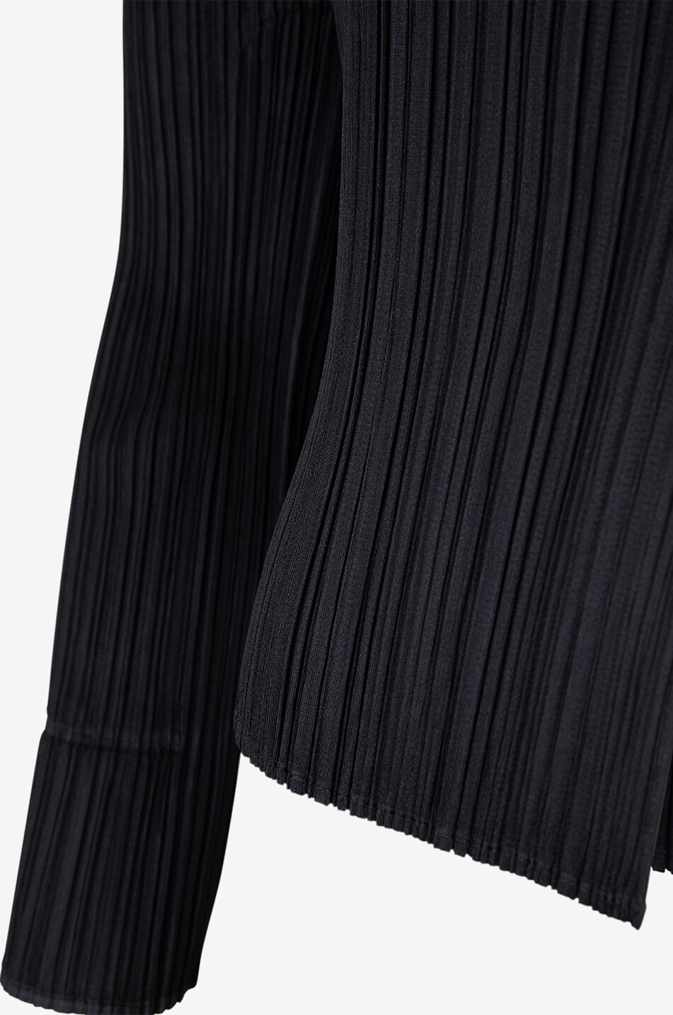 PLEATS PLEASE Pleated open front cardigan Women BLACK 3