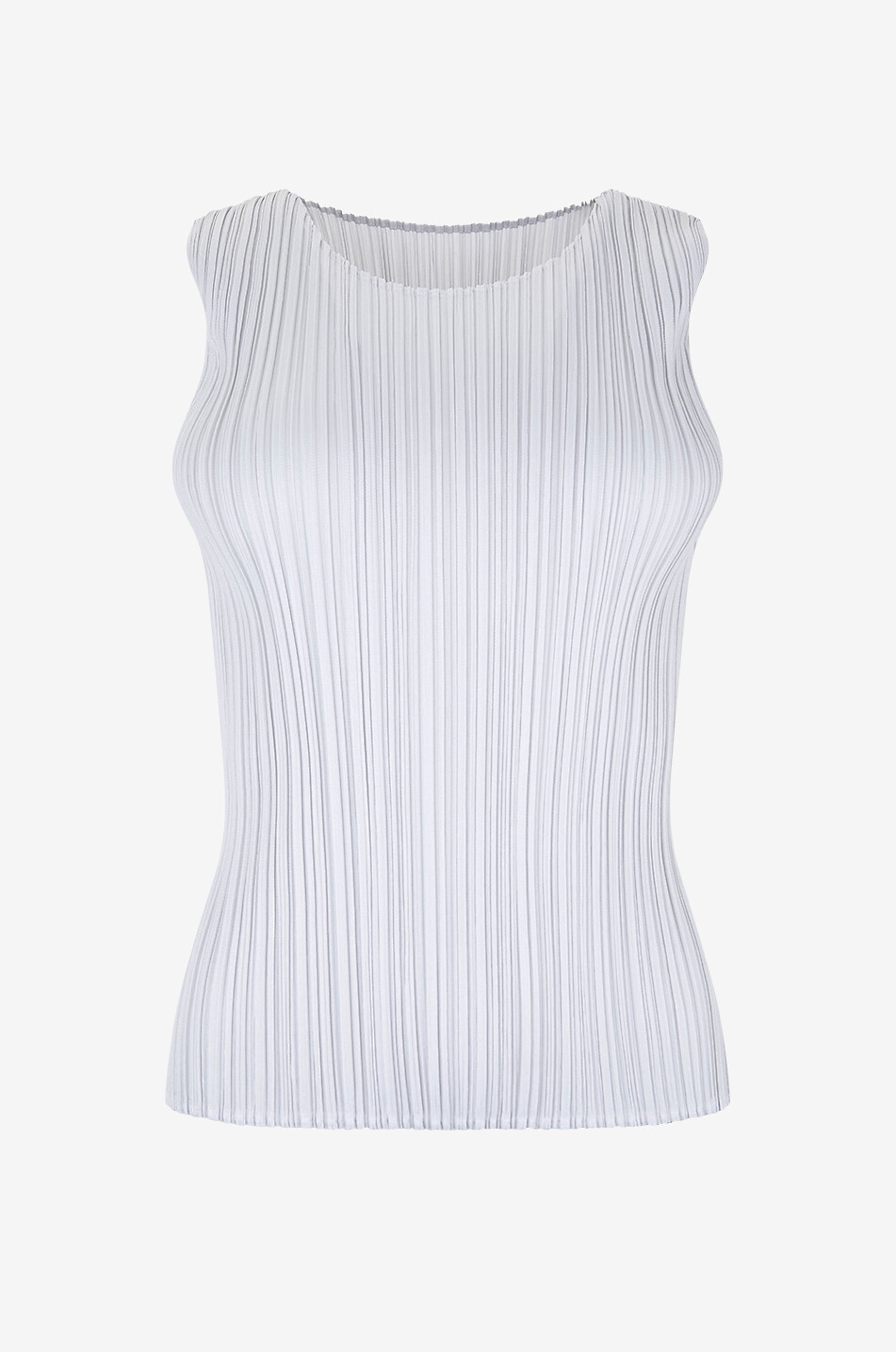 Pleated tank top