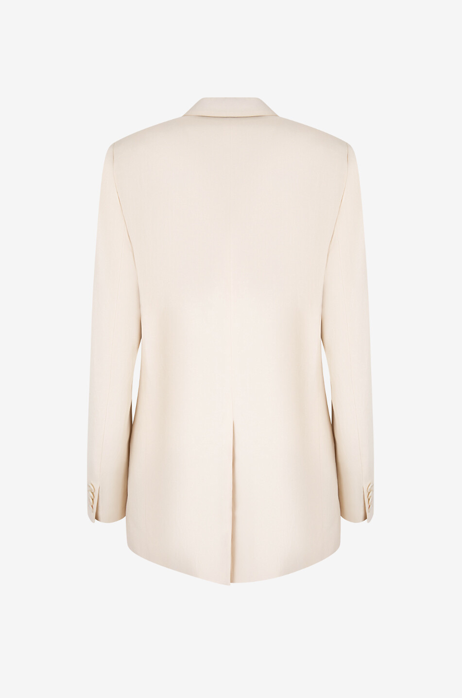 STELLA McCARTNEY Einreihiger Oversize-Canvas-Blazer Damen CREMEFARBEN 2