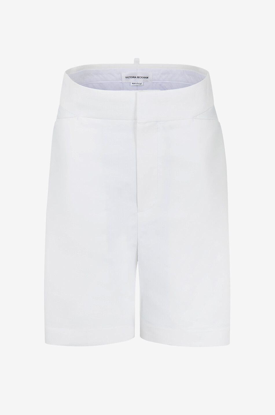 Short taille haute Fold Detail Culotte