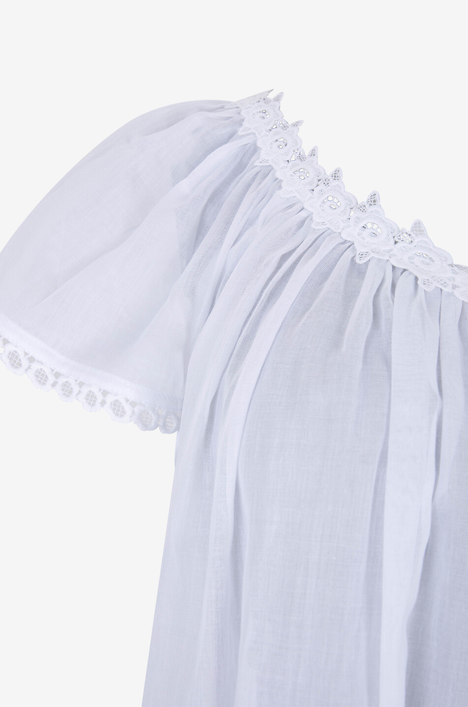 CELESTINE Vanessa cotton nightdress Women WHITE 7