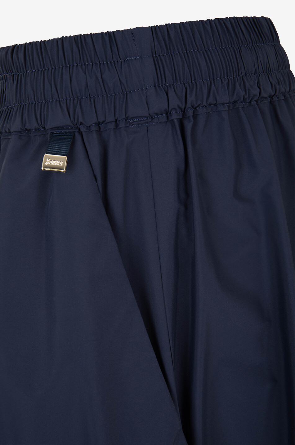 HERNO Jupe longue Light Nylon Stretch Femme BLEU FONCE 3