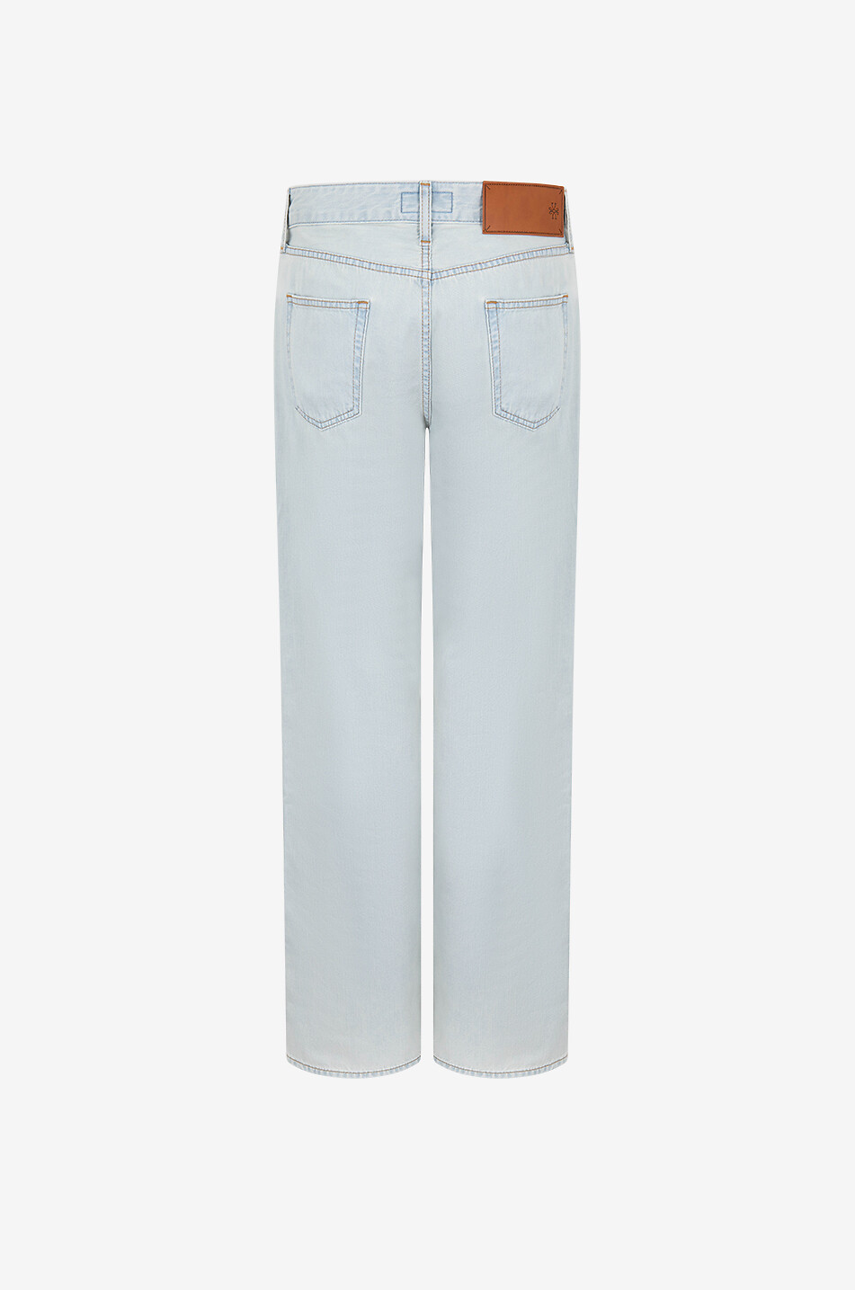 JACOB COHEN Jean large en coton Hailey Femme BLEU 2