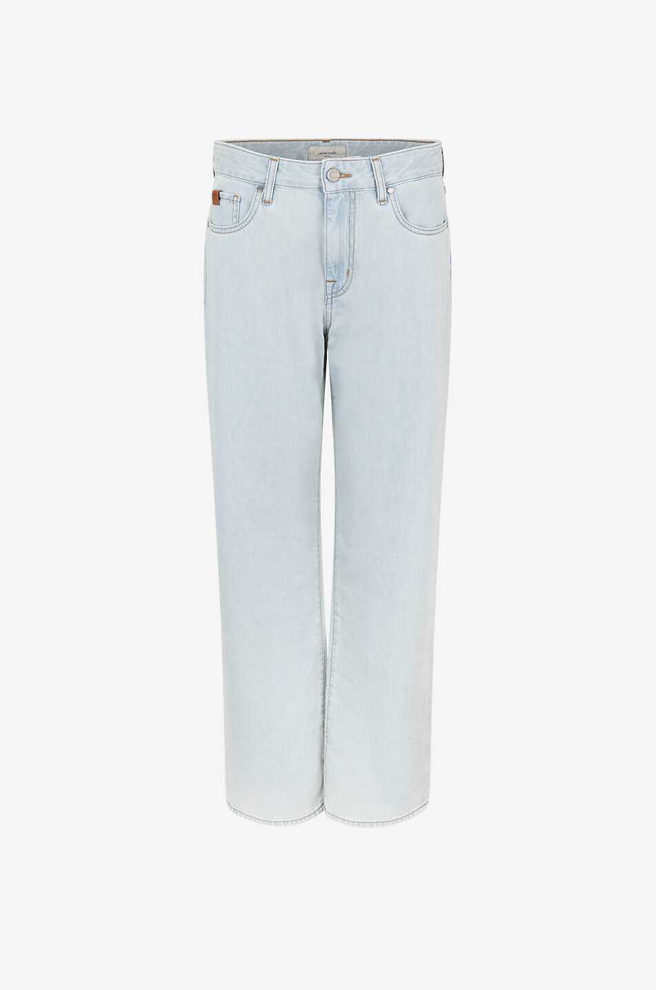 Kate Crop cotton straight leg jeans - JACOB COHEN - BLUE