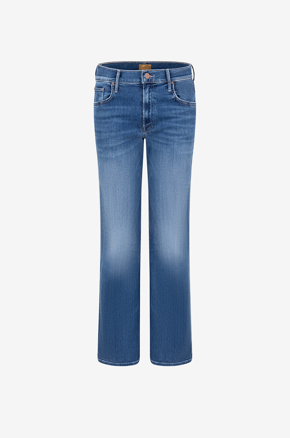 The Mid Rise Maven Sneak straight leg jeans