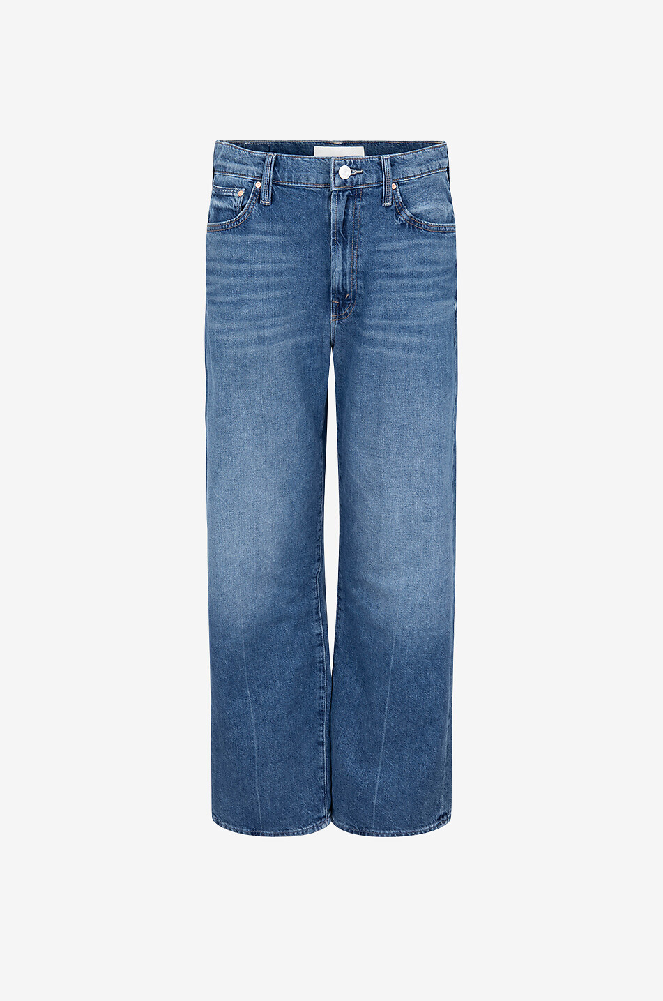 Jeans mit weitem Bein aus Baumwolle The Dodger Ankle