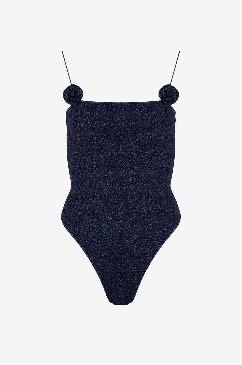 OSEREE Lumière lurex one-piece swimsuit Women DARK BLUE 1