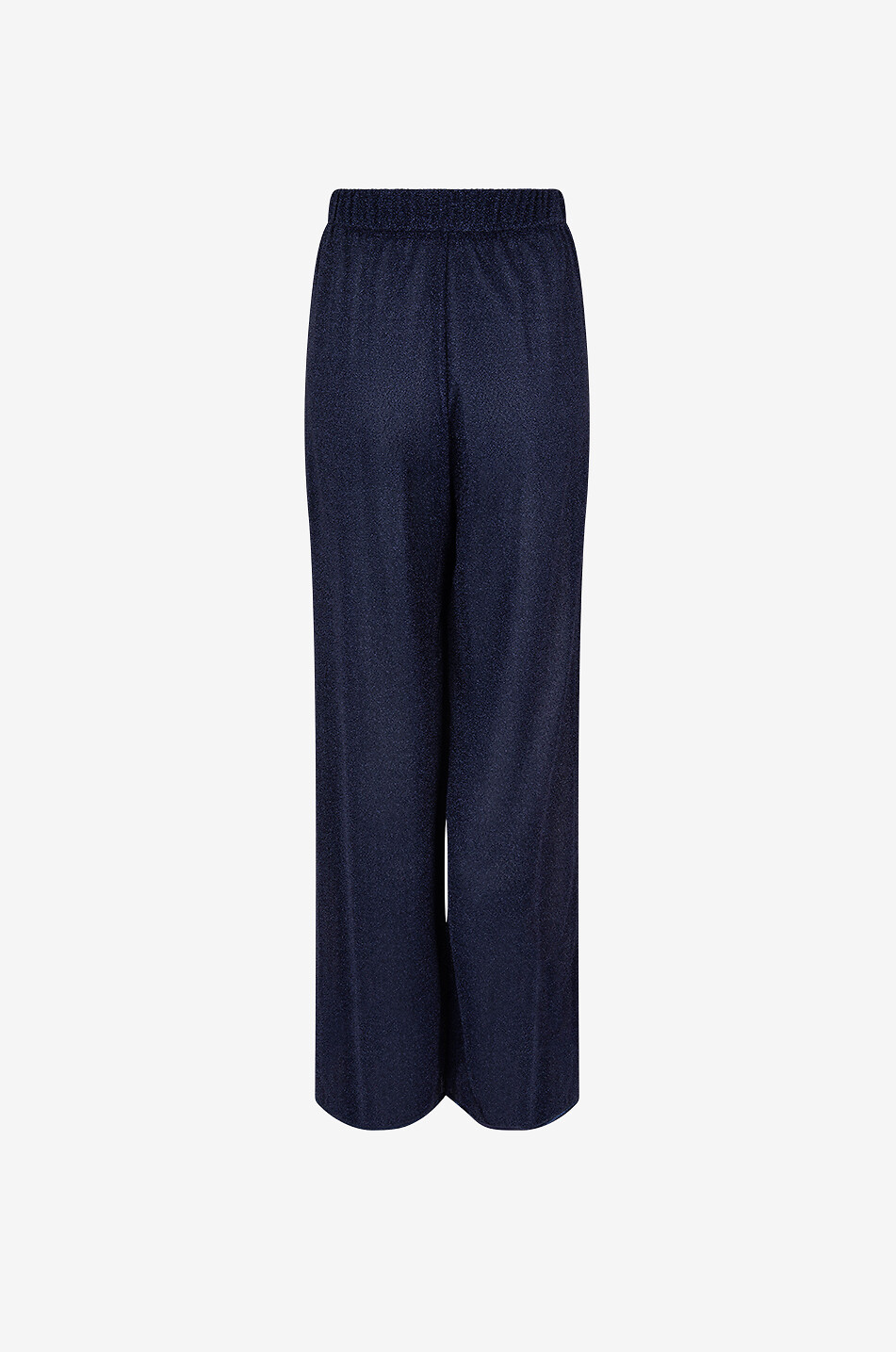 OSEREE Hose aus Lurex mit weitem Bein Lumière Damen DUNKELBLAU 2