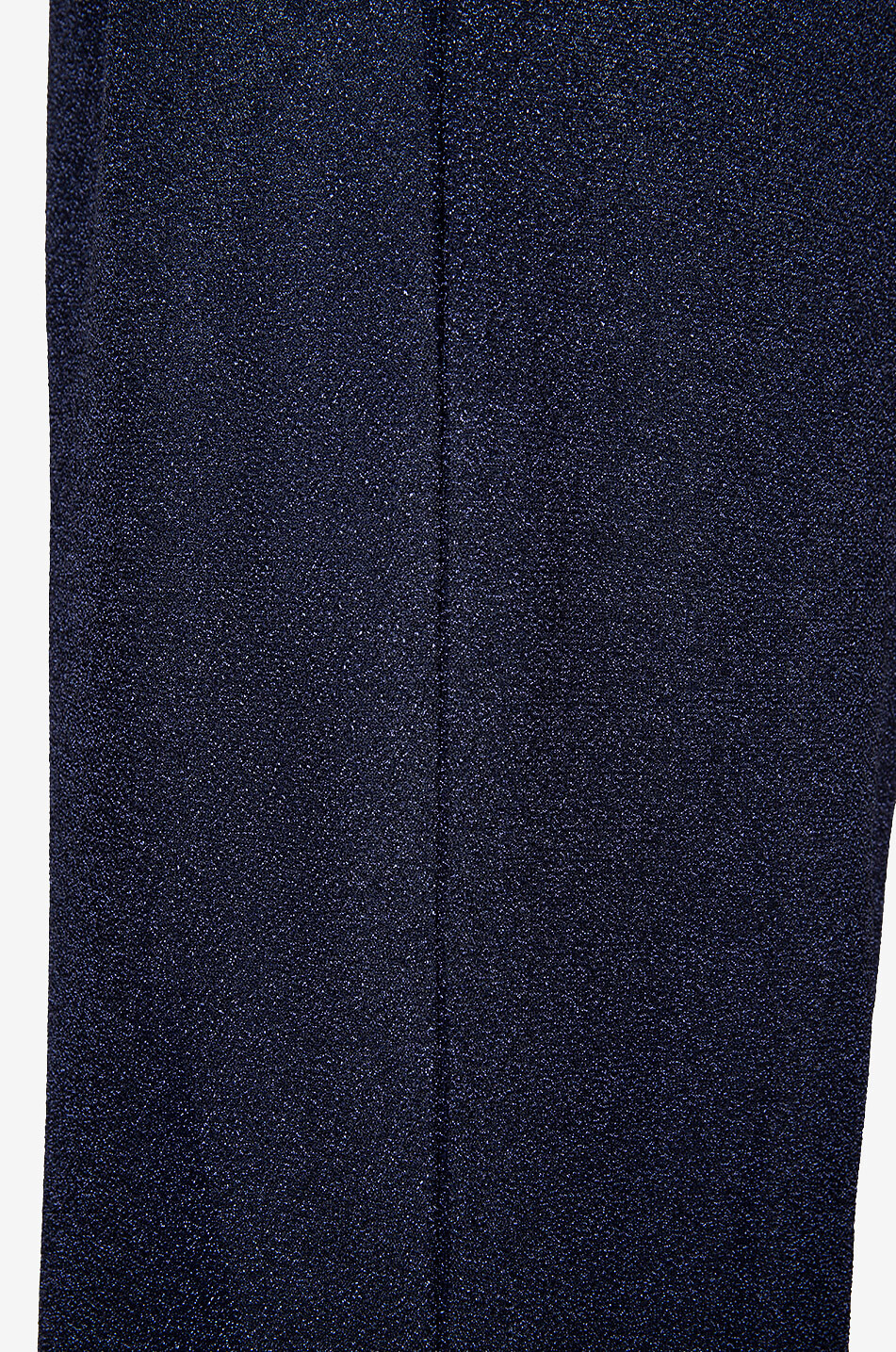 OSEREE Hose aus Lurex mit weitem Bein Lumière Damen DUNKELBLAU 3