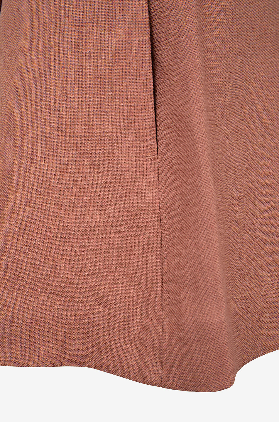 ZIMMERMANN Illuminate high-rise linen shorts Women LIGHT BROWN 5