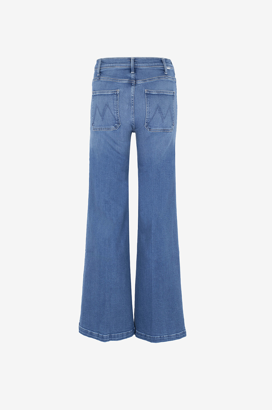 Jeans mit ausgestelltem Bein aus Baumwolle und Modal The Hustler Roller Patch Pocket Sneak
