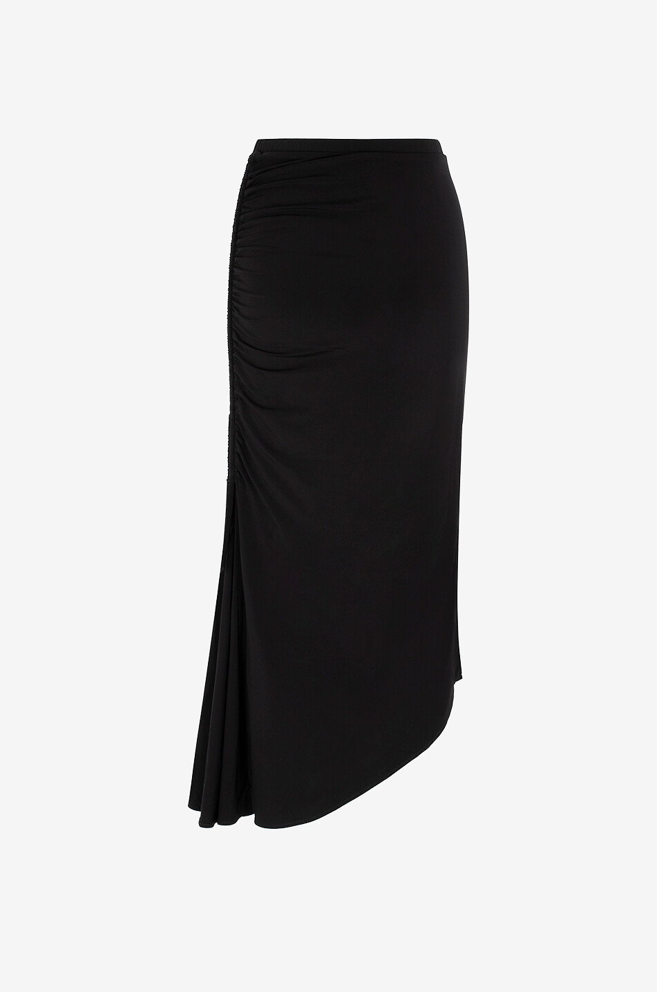 MAX MARA Midirock aus Viskose Quinoa Damen SCHWARZ 2