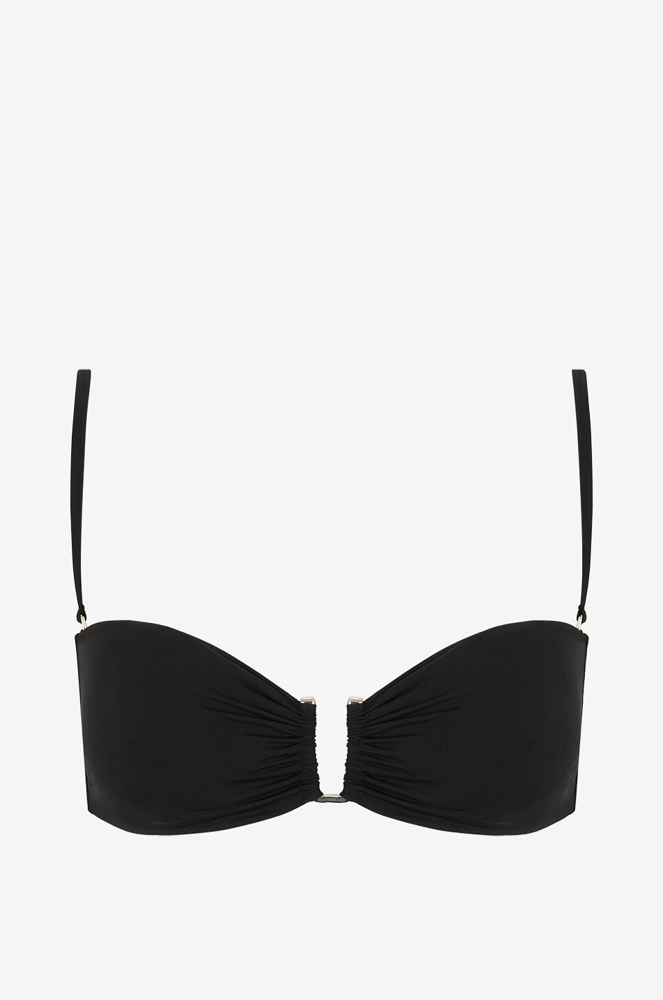 MAX MARA Amelia two-piece swimsuit top Women BLACK 1