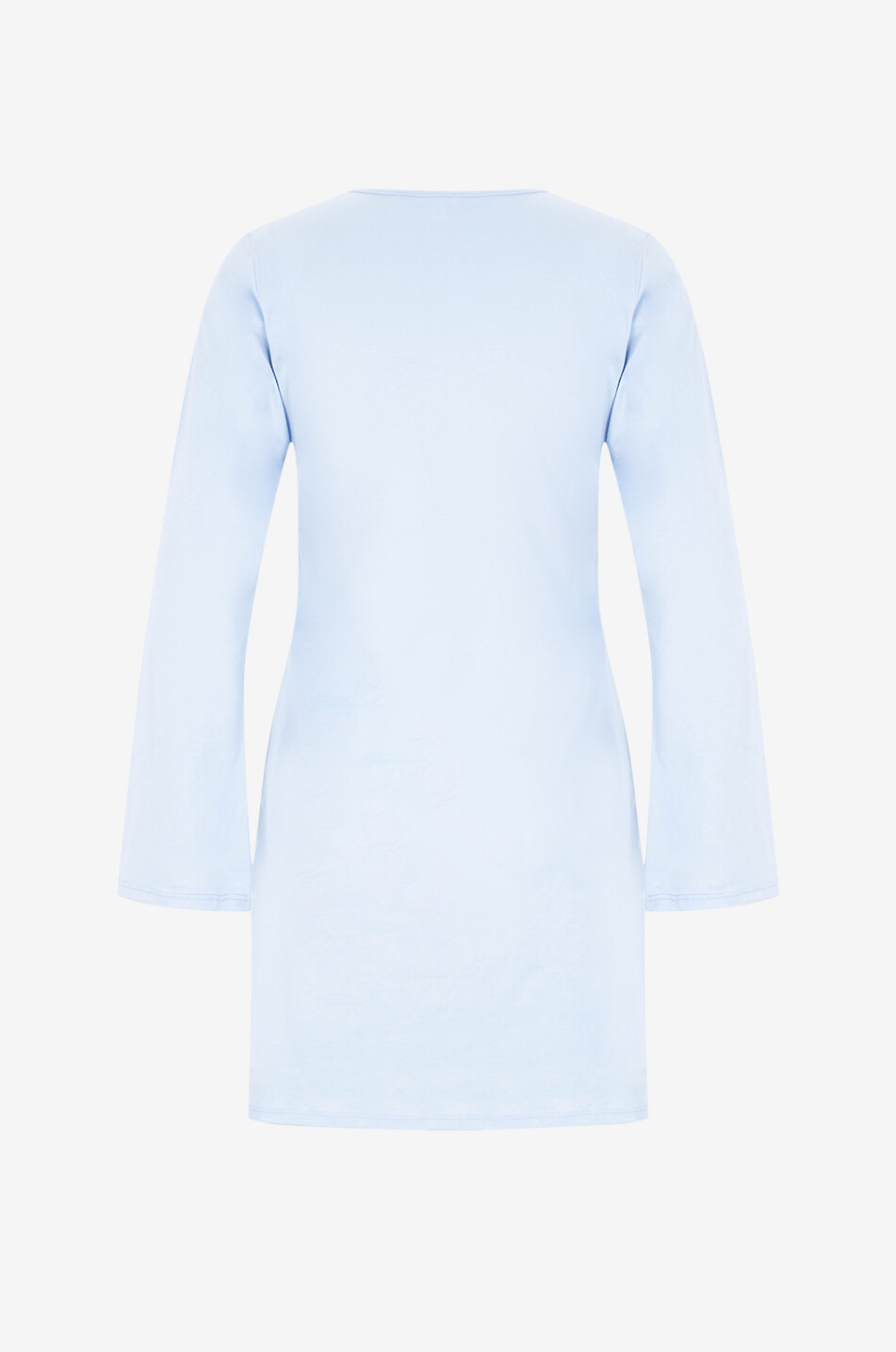 SKIN Chemise de nuit en coton biologique Carmine Femme BLEU CLAIR 2