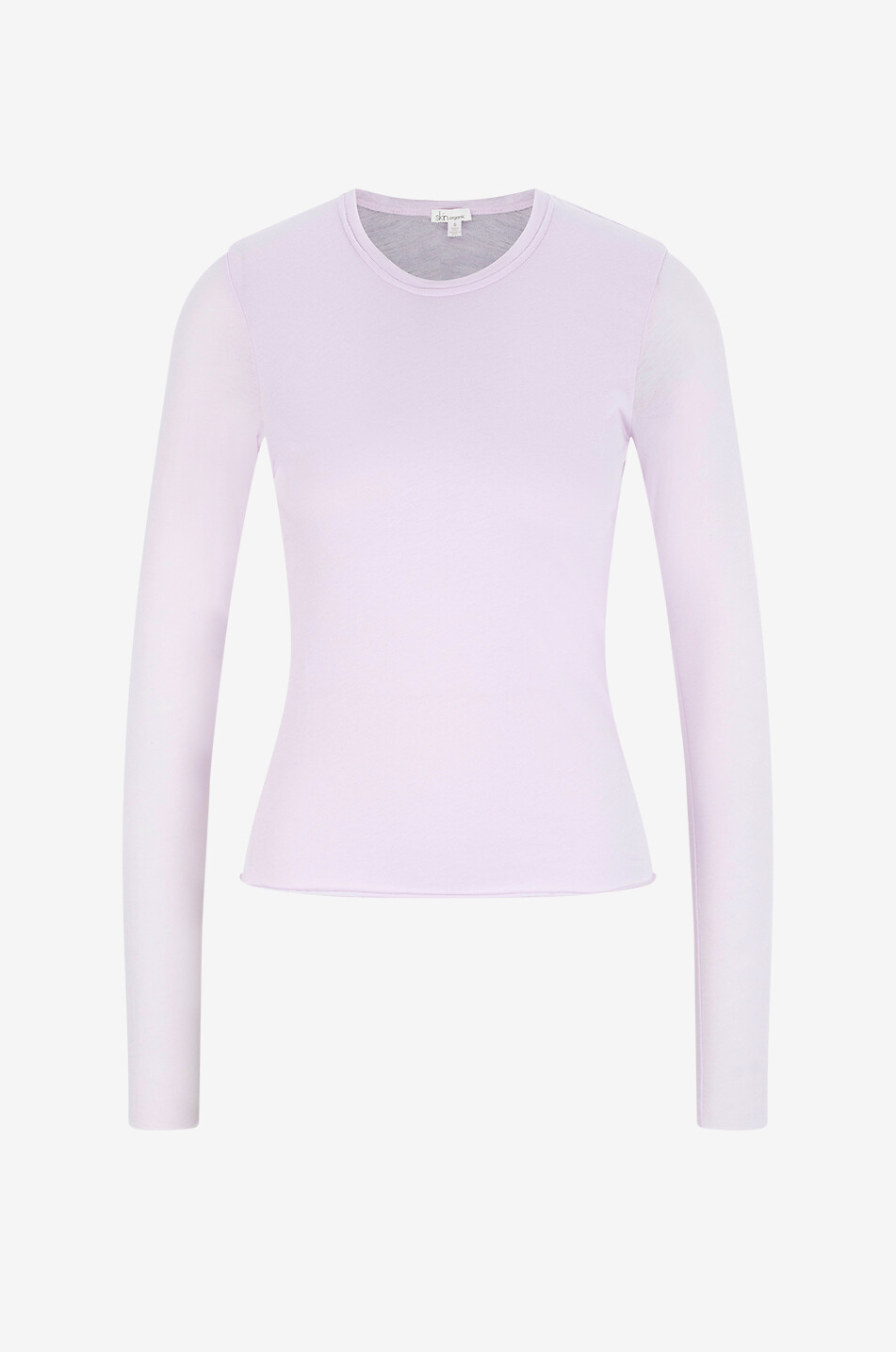 SKIN Haut de pyjama en coton biologique Elana Femme ROSE CLAIR 1