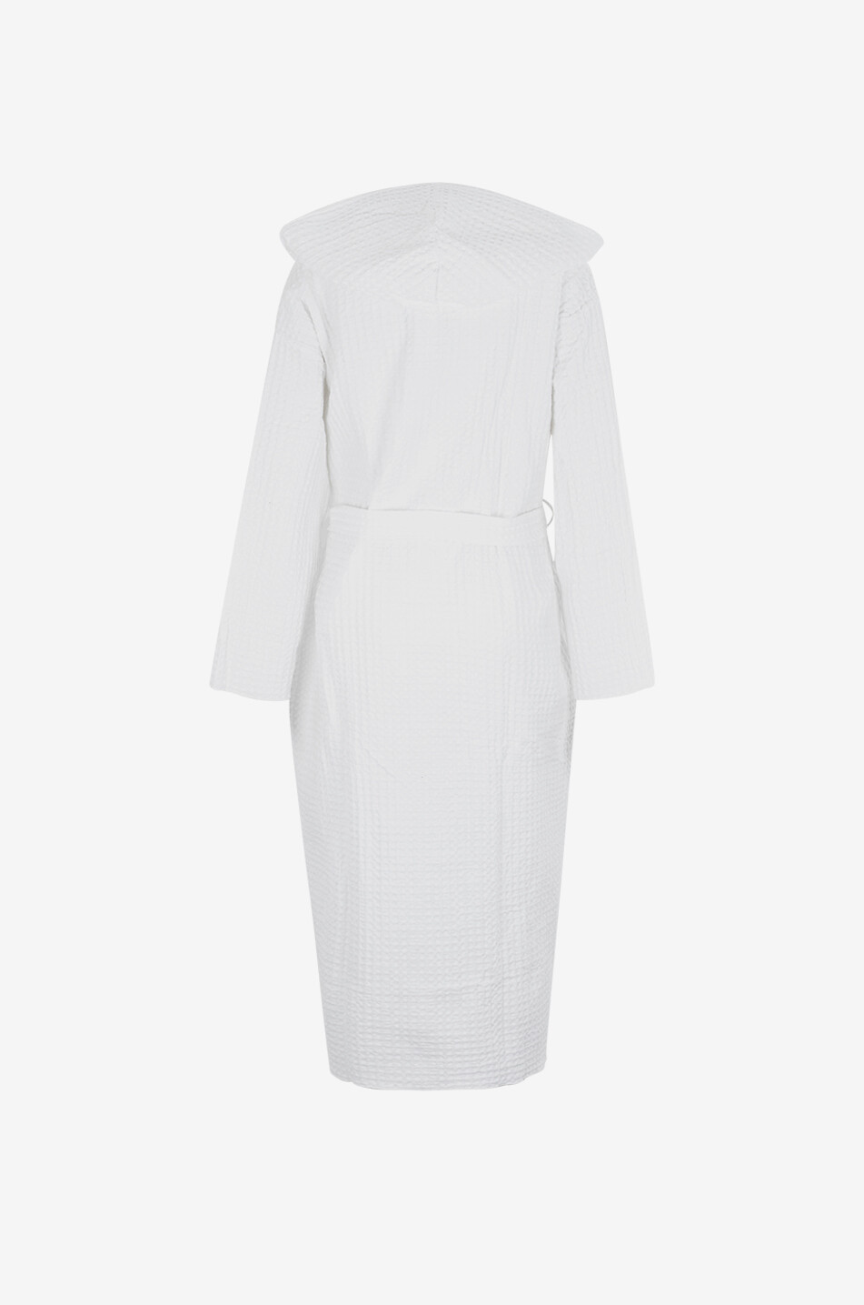 SKIN Peignoir en coton biologique Wellness Femme BLANC 2