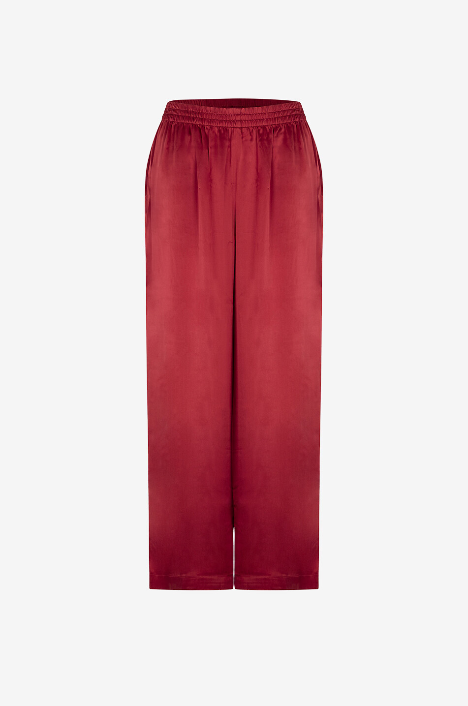 SKIN Happiness silk pyjama trousers Women RED 1
