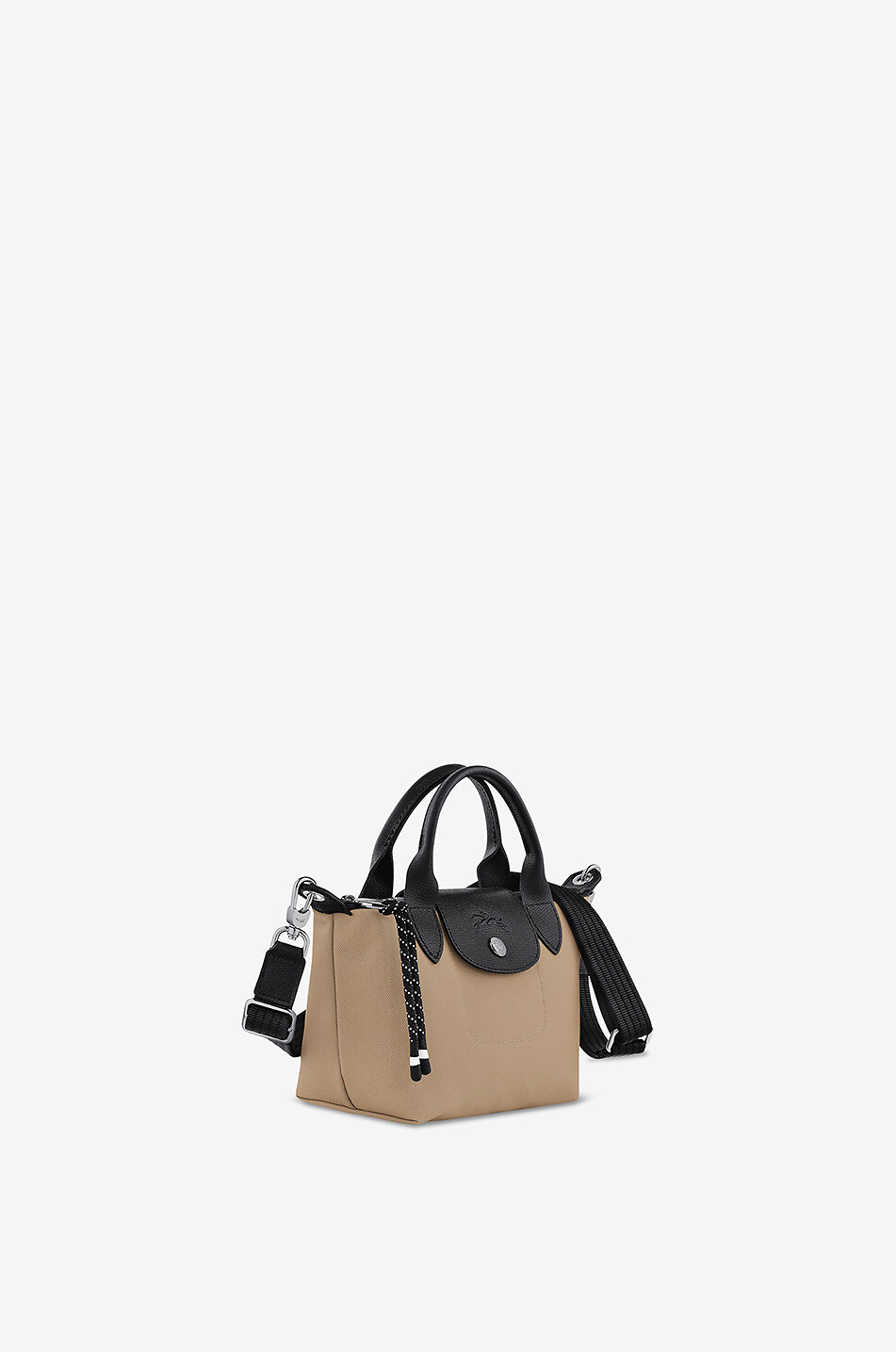 LONGCHAMP Sac à main en toile recyclée Le Pliage XS Energy Femme BEIGE 2